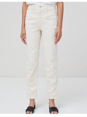 Closed Pedal Pusher High-Rise Slim Straight-Leg Jeans size 28